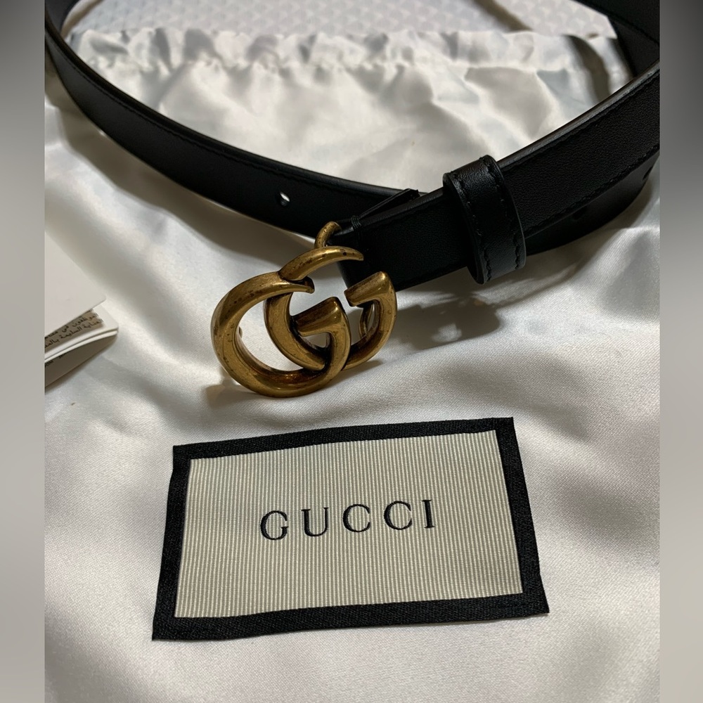 Gucci interlocking GG belt